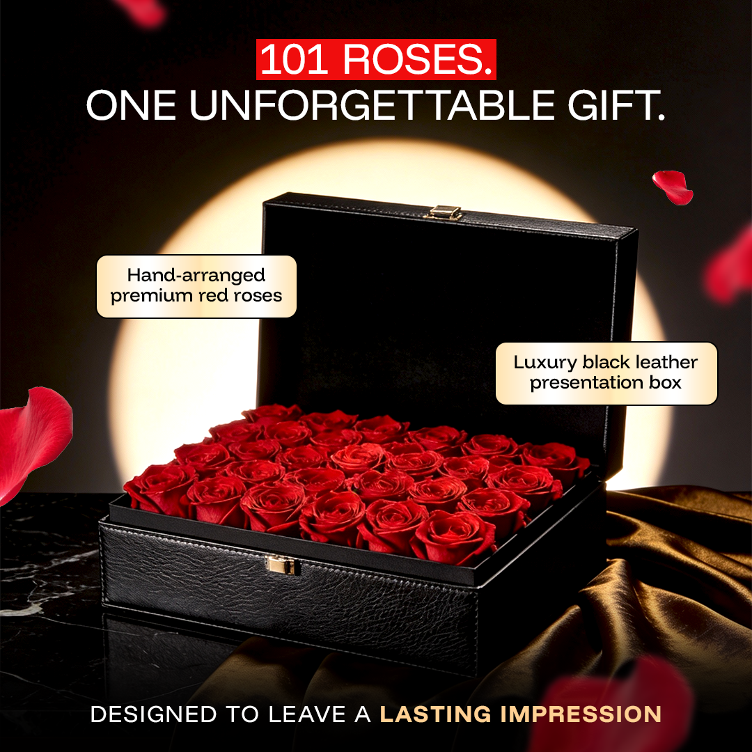 luxury black leather box